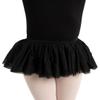 Capezio Little Girl's Glitter Tutu Skirt, Black, Intermediate view 1