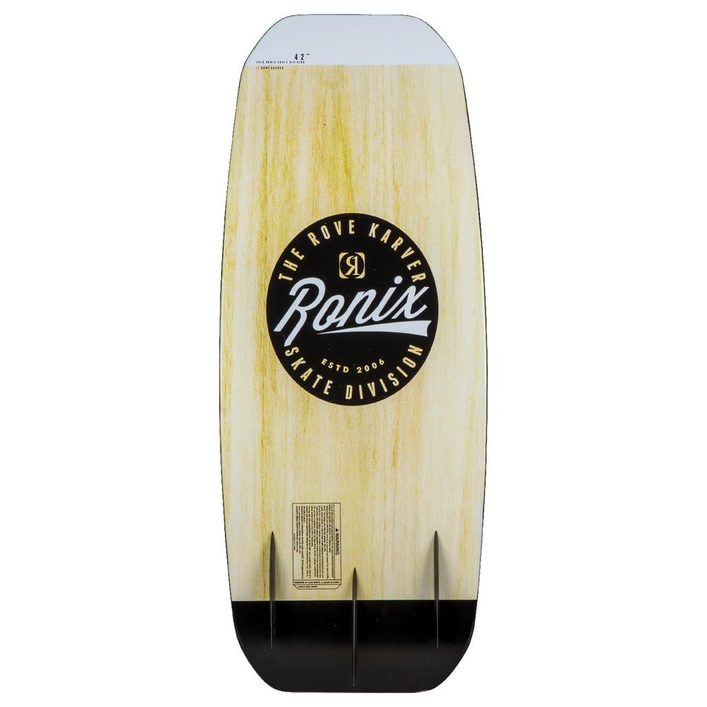 Ronix Rove Karver Wakeskate - Maple/White/Black - 42"