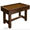 Gorina Granito Tournament 2000 Speed Cloth - 16 Color Variations - for 7, 8, 8.5, 9, 10 Foot Tables (Chocolate, 7' Precut - Inside Table Area 40" x 80") view 2