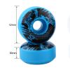 Alomejor 4 Pcs/se Skateboard Wheels Outdoor 52mm x 30mm PU Cruiser Longboard Skateboard Replacement Wheel Set(Blue) view 2