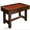 Gorina Granito Tournament 2000 Speed Cloth - 16 Color Variations - for 7, 8, 8.5, 9, 10 Foot Tables (Rust, 7' Precut - Inside Table Area 40" x 80") view 2