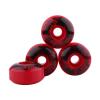 Alomejor 4 Pcs/se Skateboard Wheels Outdoor 52mm x 30mm PU Cruiser Longboard Skateboard Replacement Wheel Set(Red) view 1