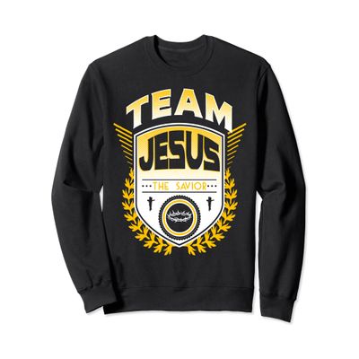 Christian Sweatshirt Team Jesus