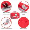 General Medi 2-in-1 First Aid Kit (215 Piece Set) + 43 Piece Mini First Aid Kit -Includes Ice(Cold) Pack, Moleskin Pad and Emergency Blanket for Travel, Home, Office, Car, Workplace view 3