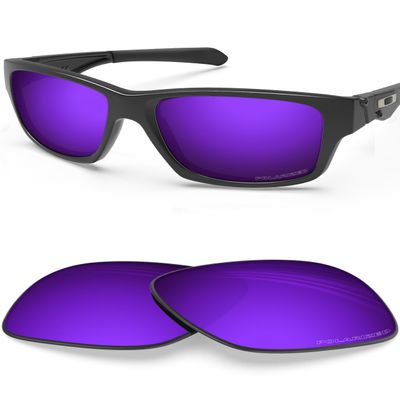 BLAZERBUCK Anti-salt Polarized Replacement Lenses for Oakley Jupiter Squared OO9135/Jupiter Carbon OO9220 - Cosmic Purple