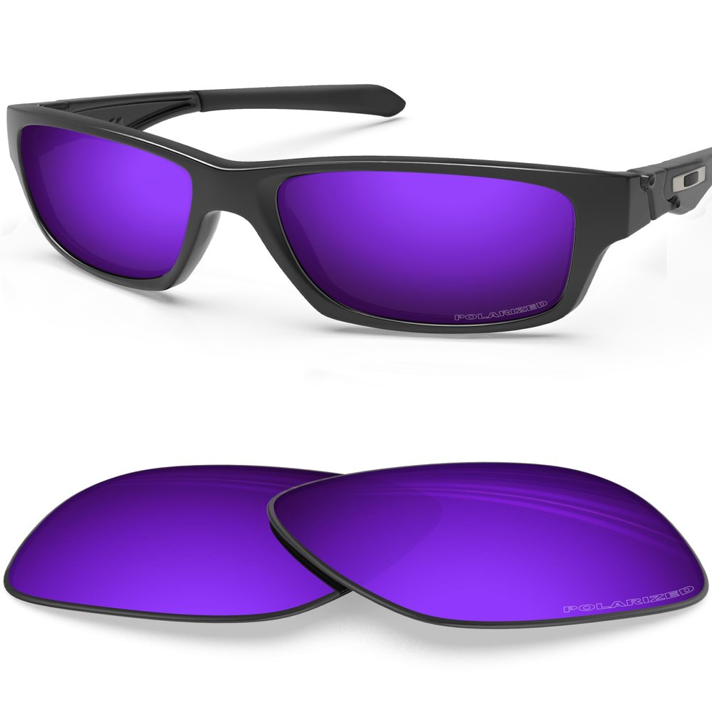 BLAZERBUCK Anti-salt Polarized Replacement Lenses for Oakley Jupiter Squared OO9135/Jupiter Carbon OO9220 - Cosmic Purple