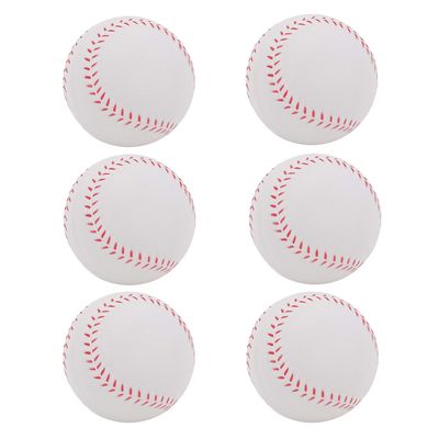 TaktZeit Foam Baseball for Autonomous Training Soft Baseballs for Beginners or Experts Wiffle Balls for Indoor or Outdoor Practice 6Pcs