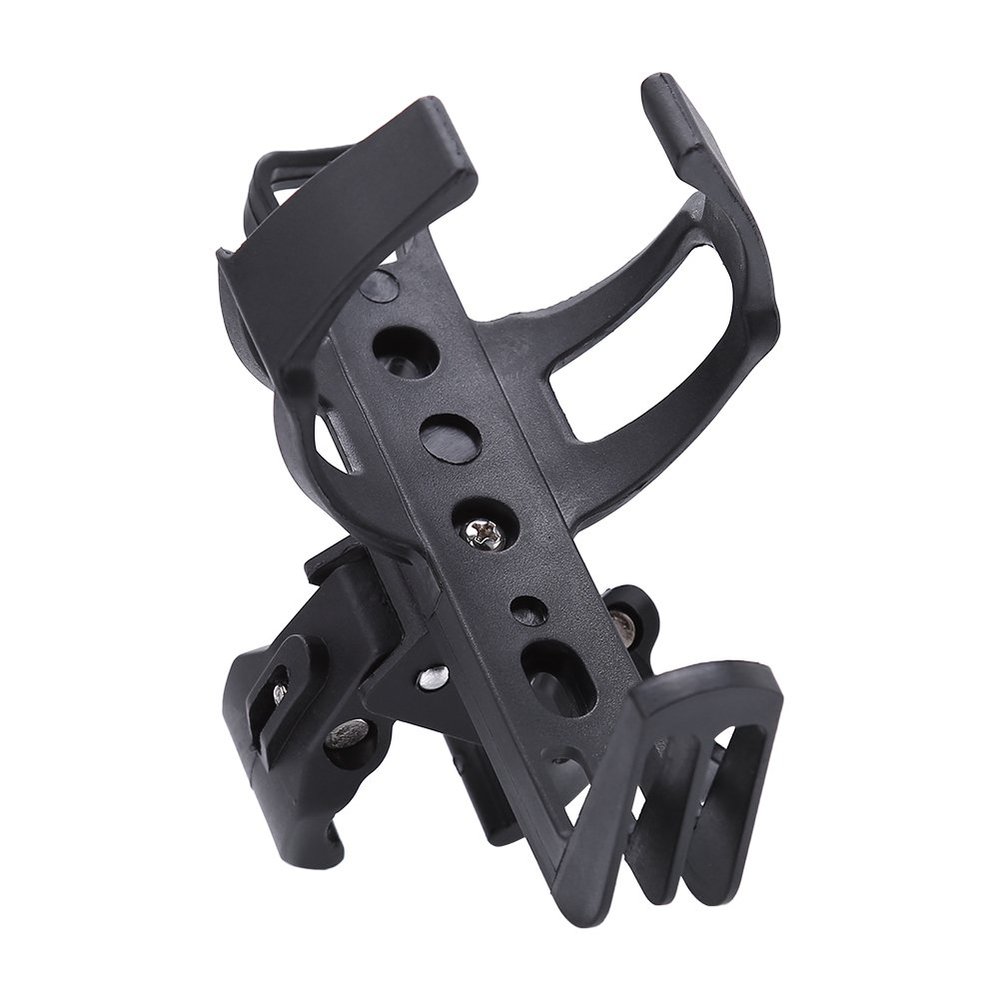 Bottle Holder Outdoor Mountain Water Bottle Holder Cage Cup Rack Cycling Quick Release Handlebar Component Support(Black)