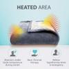 PerfectPrime HP0810, Soft Fleece Portable QC2.0/3.0 USB Power Heating Throw, Shoulder Blanket, Temperature Setting Controller for Winter Traveling, Camping, Hiking or Wheelchair view 4
