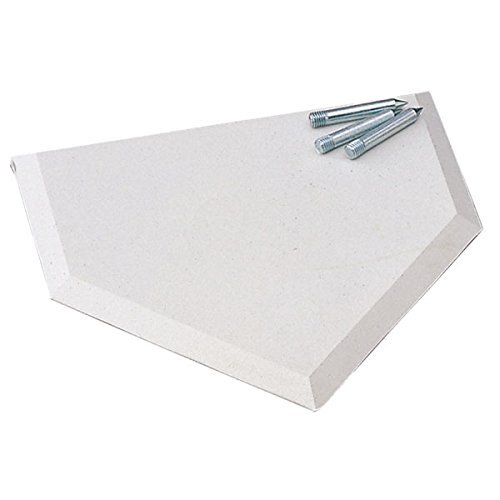PerfectPitch E-Z Slide Home Plate44; White