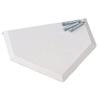 PerfectPitch E-Z Slide Home Plate44; White view 1