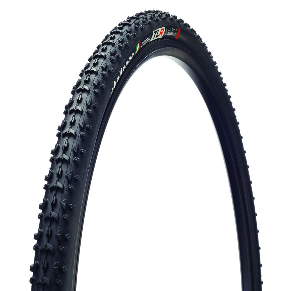 Challenge GRIFO Tubeless Black Nylon Superlight 33 Unisex Adult Bicycle Tyre, 700 x 33C