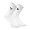 MUST ROSE SPORTS AND HOMEWEAR FUCK OFF Swear Word Curse Printed Stockings Crew Socks Funny Men Tube Socks (one size, White Fuck Off 3#) view 1