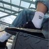 MUST ROSE SPORTS AND HOMEWEAR FUCK OFF Swear Word Curse Printed Stockings Crew Socks Funny Men Tube Socks (one size, White Fuck Off 3#) view 4