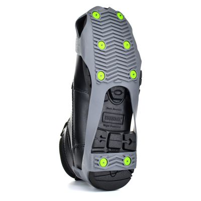 Winter Walking Spare Spike Ice Cleat, Lightweight Industrial Strength Traction Aid for Walking on Snow and Ice, Size Large (1 Pair)