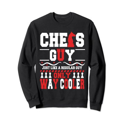 Chess Guy Master Funny Player Boys Sweatshirt Men Male Gift