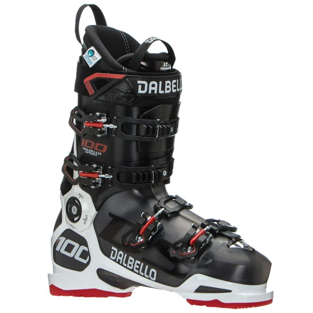 Dalbello DS 100 Ski Boots 2020-26.5/Black Transparent-Black