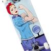 Cal 7 Complete Standard Skateboard 7.5-8-Inch Deck (7.75" Rosie The Riveter view 2