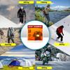 MR.ICE 20 Packs Body Warmers Large Pads with Adhesive Backing Gives 12 Hours Warm (5.1''3.7'') for Women Men Kids, Big Heat Sticker for Camping Hiking view 2