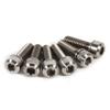 6PCS Stem Screw Alloy Stem Tapered Bolts Screw Top hat Bolt with Washers Set () view 1