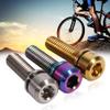 6PCS Stem Screw Alloy Stem Tapered Bolts Screw Top hat Bolt with Washers Set () view 4