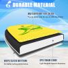 Goplus Bodyboard for Beach, 33/37/41 Inches Lightweight Body Board w/ Wrist Leash, EPS Core, XPE Deck, HDPE Slick Bottom, Surfboard for Kids Teens Adults Surfing (Yellow Conch, 41 inch) view 4