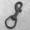 Scuba Diving Clips, Stainless Steel Swivel Eye Snap Hook Dive Single Ended Swivel Eye Bolt Hook Buckle Dog Clip Gear Equipment For Underwater Scuba Diving(Black 100Mm) Swivel Eye Snap Hook view 2