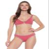 Becca by Rebecca Virtue Women's Camille Classic Bikini Top Black D view 2