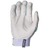 Franklin Sports Fastpitch Freeflex Series Batting Gloves - White/Tiffany Blue - Women's X-Large view 3