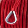 Seachoice Boat Anchor Rope, Double-Braid, Nylon, Achor Line, 3/8 in. X 100 Ft., Red view 3