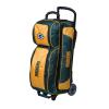 KR Strikeforce NFL Three Ball Bowling Roller Bag Green Bay Packers view 1