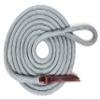 Knotty Girlz Double Braid Lead Rope with Eye Splice Loop, 12-14FT Lengths (Grey, 14 ft.) view 1