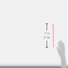 IOMIC M60 Sticky Ultra Light Series Sticky Ultra Light 34, Unisex, Sricky 1.0 Series, Base: Milky Pink, End: White view 2