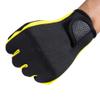 Alomejor Diving Gloves Neoprene Wetsuits Five Finger Gloves Non Skid Flexible Thermal Material for Snorkeling Swimming Surfing Sailing Kayaking Diving (S Yellow) view 3