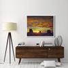 Global Gallery The Mittens and Merrick Butte at Sunrise, Monument Valley, Arizona-Paper Art-50"x38" view 2