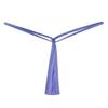 Agoky Women's Sexy Micro Thong Bikini Briefs Panties Bottoms Tear Drop Shaped Shorts Underwear Lavender One Size view 2