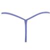 Agoky Women's Sexy Micro Thong Bikini Briefs Panties Bottoms Tear Drop Shaped Shorts Underwear Lavender One Size view 4