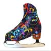 Ice Fire 1 Pair Skate Boot Covers | Durable Boot Protector for Ice/Figure/Roller Skate | Universal Size | Skating Accessory- Pretty Blossom view 1