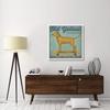 Global Gallery Golden Dog on Skateboard -PaperArt-38 x38 view 2