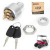 10L0L Ignition Switch for EZGO Golf Carts (1981-Up) - 4-Terminal Key Starter Switch Compatible with TXT, Workhorse, ST, Shuttle & Medalist Models - Replace OEM 33639-G01 (Standard Key) view 1