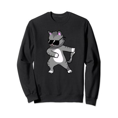 Cat Flossing - Floss Like A Boss Dance Funny Sweatshirt
