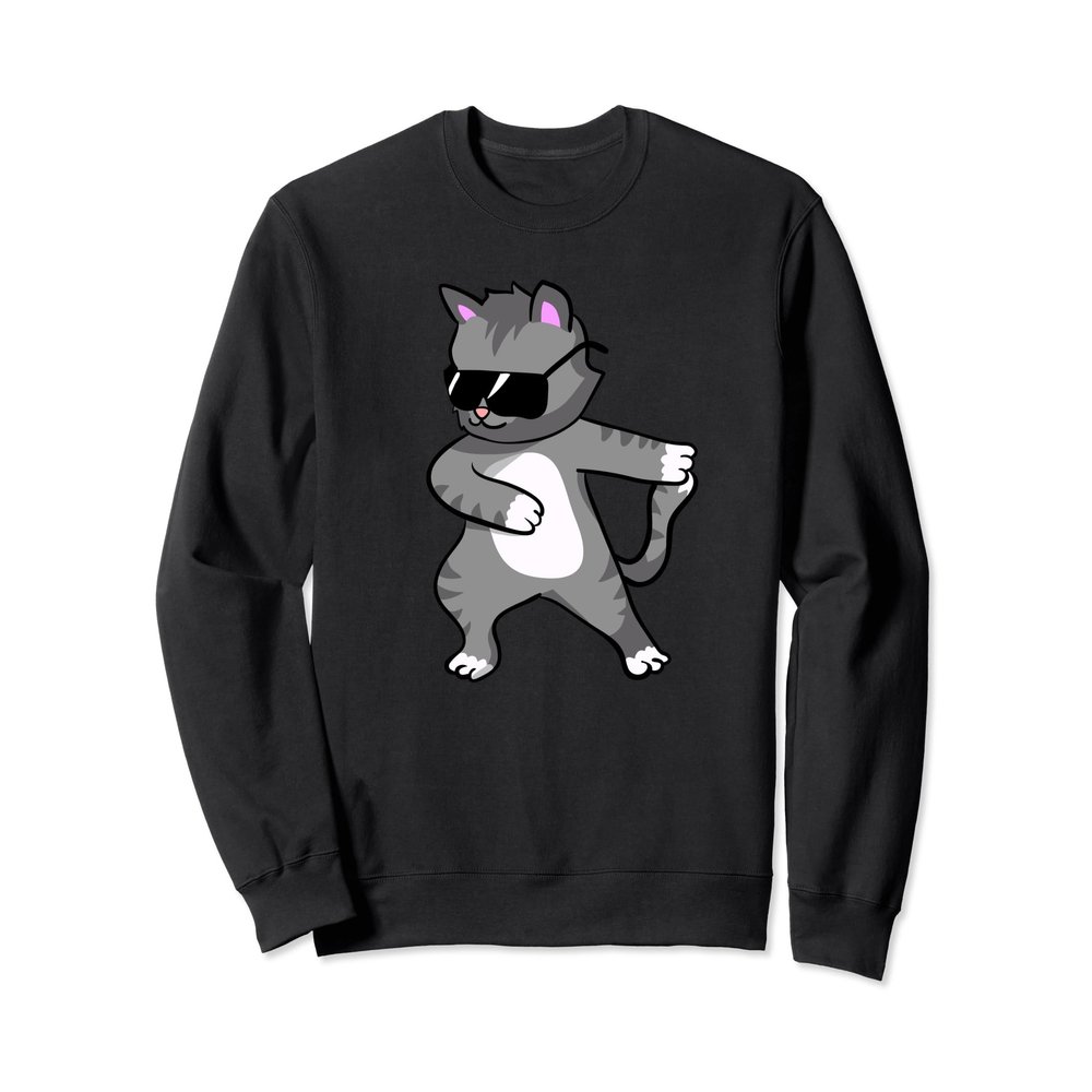 Cat Flossing - Floss Like A Boss Dance Funny Sweatshirt