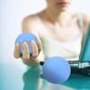 Asixx Hand Exercise Balls, Silicone Therapy Grip Ball for Finger Strength Exercise Stress,Suitable for Rock-Climbers, Body-Builders, Computer-Workers, Badminton and Ping-Pong Lovers(Blue 30) view 2
