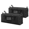 AMYIPO Tactical Pouch Multi-Purpose Large Capacity Increment Pouch Short Trips Bag (Black (2 PCS)) view 1