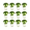 CNC 12 Pcs Bicycle Disc Brake Bolts MTB Rotor Bolts 6-Bolt M5x10mm Brake Bolts Mountain Bike,Green view 1