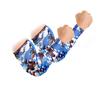 Bucwild Sports Padded Elbow Arm Sleeves for Basketball Football Volleyball Youth & Adult Size Pads (1 Pair) (Blue Camo, Adult Small) view 1