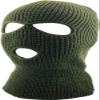 KBETHOS KBH-16 Three Hole Mask Winter Knit Ski Hat Ribbed Beanie Balaclava Olive, One Size (Olive) view 1