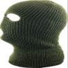 KBETHOS KBH-16 Three Hole Mask Winter Knit Ski Hat Ribbed Beanie Balaclava Olive, One Size (Olive) view 3