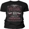 50th Birthday Gift Shirt for Men - Vintage 1976 Aged to Perfection - Black-003-Sm