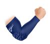 Bucwild Sports Padded Elbow Arm Sleeves for Basketball Football Volleyball Youth & Adult Size Pads (1 Pair) (Navy Blue, Adult Medium) view 3